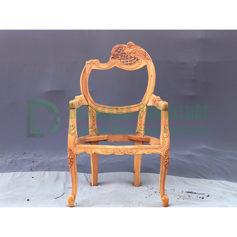 KURSI TAMU BULAN SABIT KAYU MAHONI KURSI TAMU KURSI TERAS KURSI TERMURAH