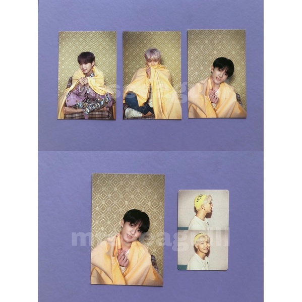 Official Pc Postcard Persona Jungkook Suga Rm BTS