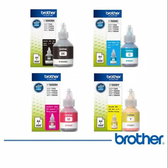 Tinta Brother BT 5000 &amp; BT 6000 Original (Harga Per Botol)