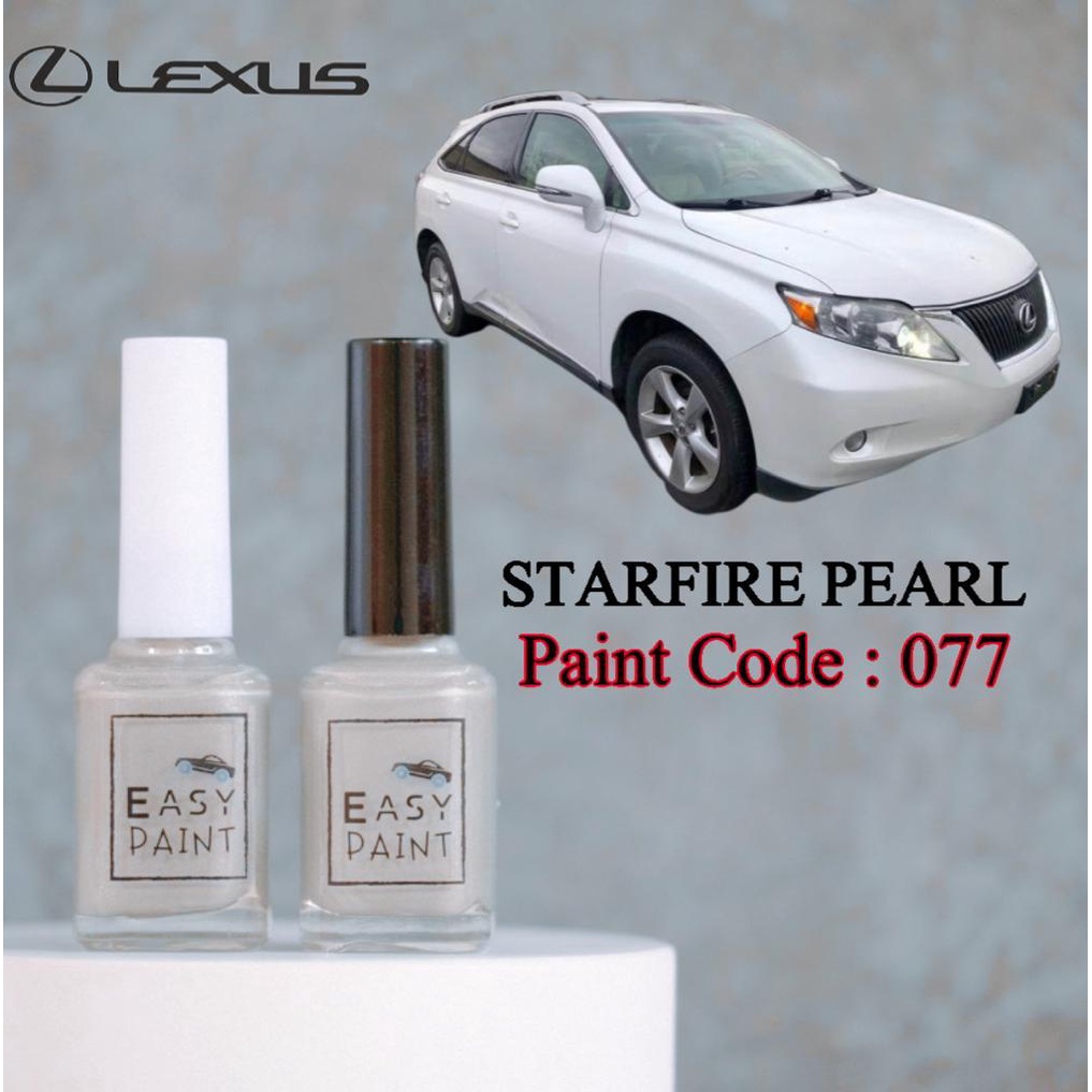 Cat Oles Starfire White Pearl 077 Lexus Putih Mutiara