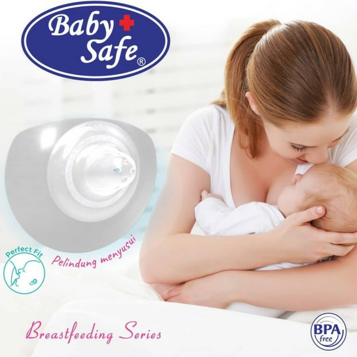 BABYSAFE Nipple Shield Pelindung Puting Penyambung Puting Baby Safe