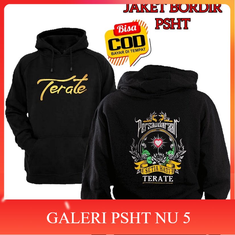Jaket Hodi Hodie Hoodie Sweater Switer Suwiter sweter PSHT SH Terate Bordir Simpel Keren Distro Terb
