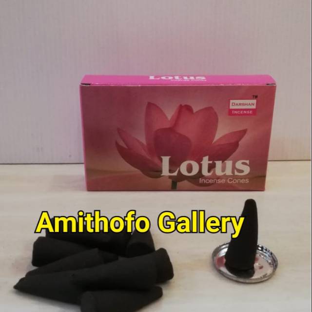 Darshan incense cones Lotus