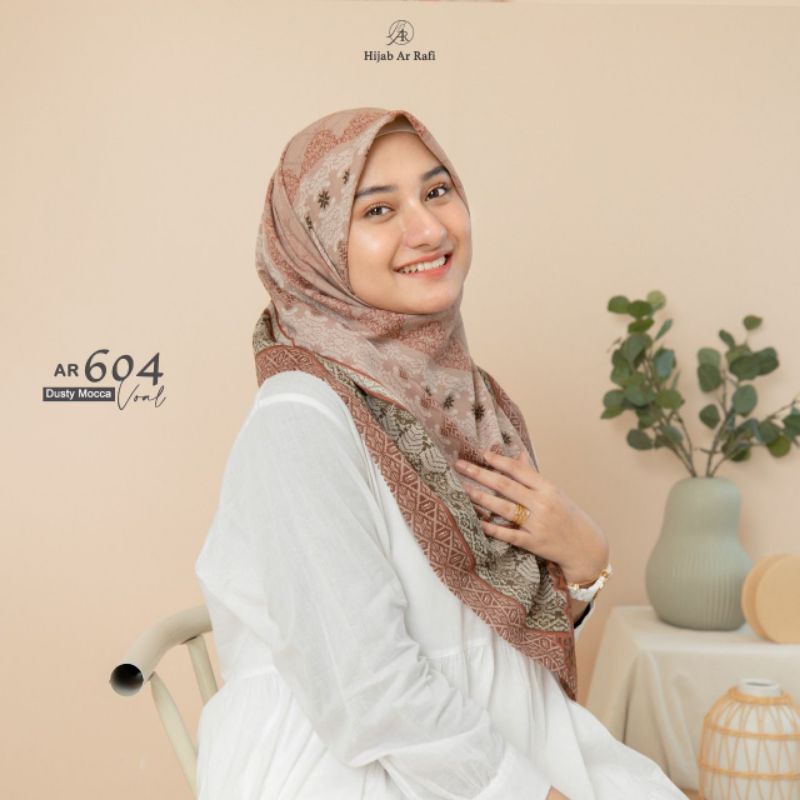 COD//Hijab segi empat scraff terbaru 2022 AR 604 by arrafi ORI