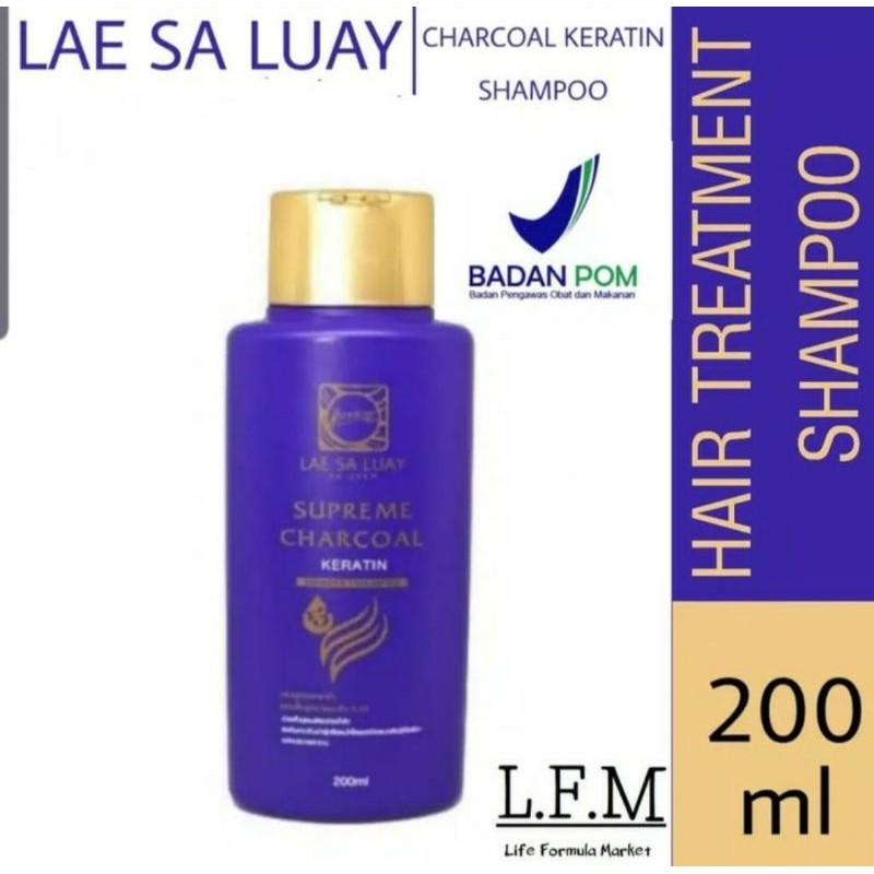 SHAMPOO LAE SA LUAY KERATINE 200ml / SHAMPOO UNTUK RAMBUT RONTOK