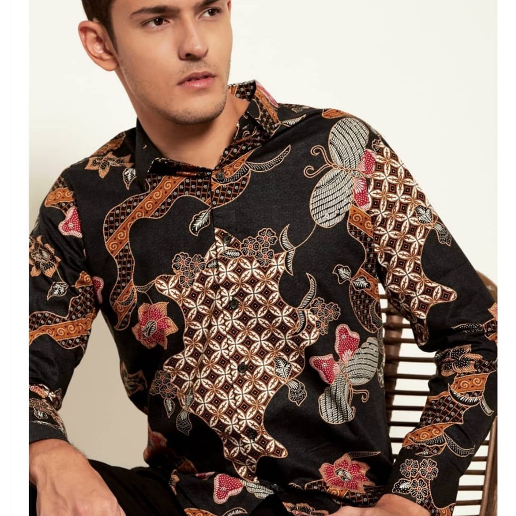 M231 KEMEJA BATIK PRIA LENGAN PANJANG/ 122211911/ KEMEJA LENGAN PANJANG