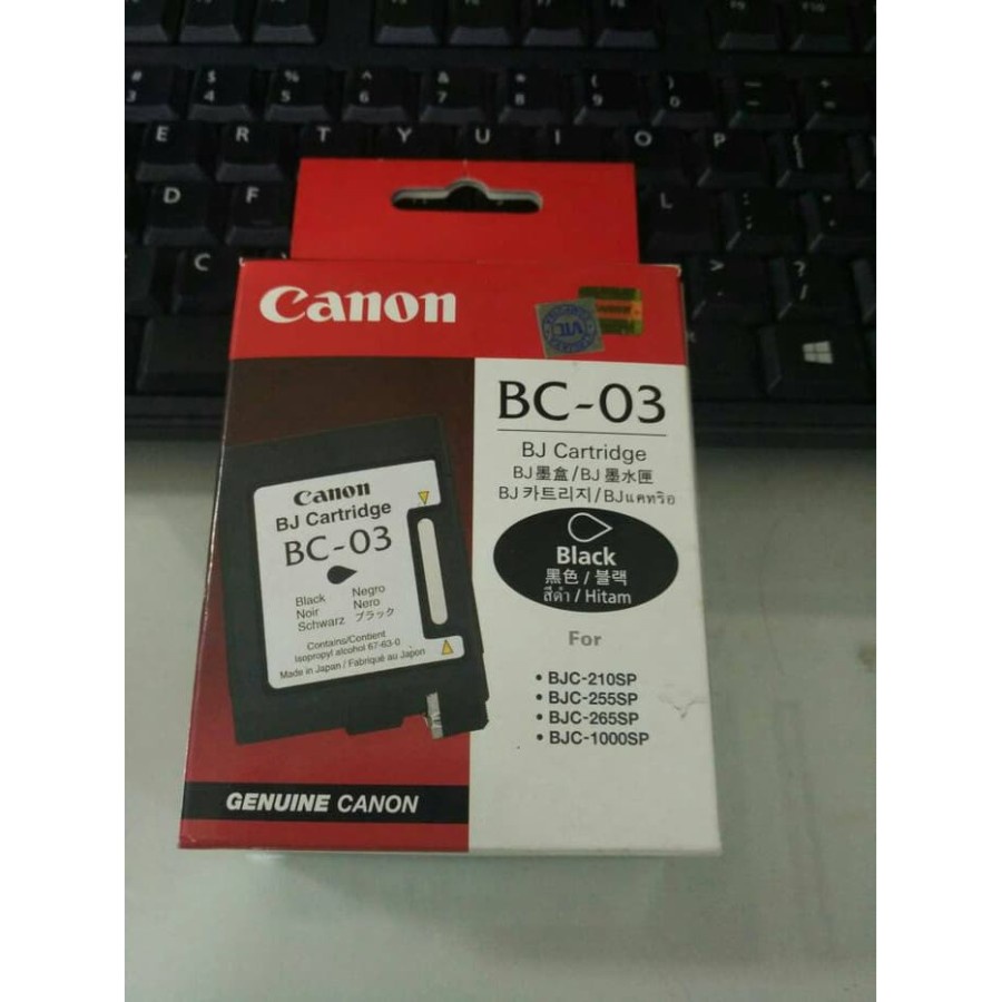 Tinta Canon BC-03 Black Original