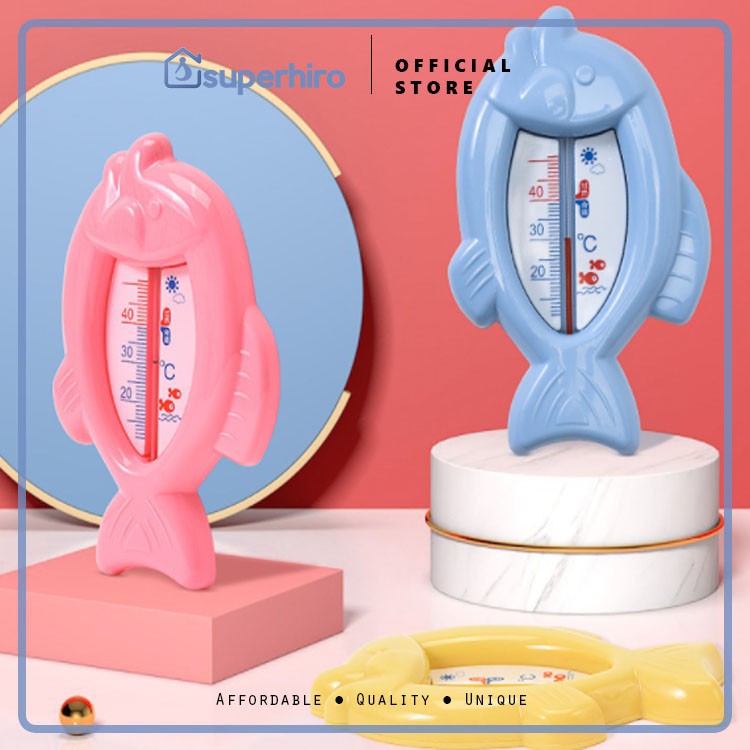 Termometer Air Mandi Bayi Fish / Pengukur Suhu Air Mandi Bayi Baby