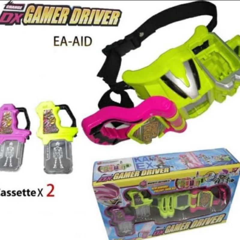 Mainan Figure Sabuk Kamen rider DX Game Driver ada lampu dan suara