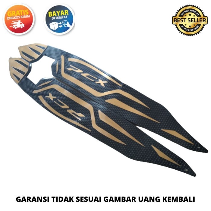 GOLD Promo | Karpet Pcx 2018 lokal / Bodres alas kaki pcx 2018 lokal