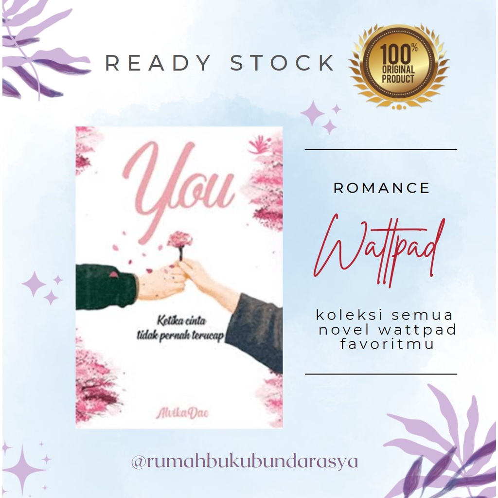 YOU by ALVIKADAE wattpad romance rekomendasi romance best seller favorit original