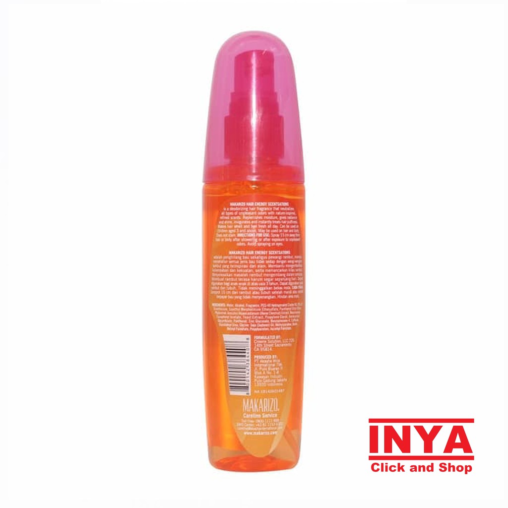 MAKARIZO HAIR ENERGY SCENTSATIONS CHERRY BLOSSOMS 100ml - Vitamin Rambut