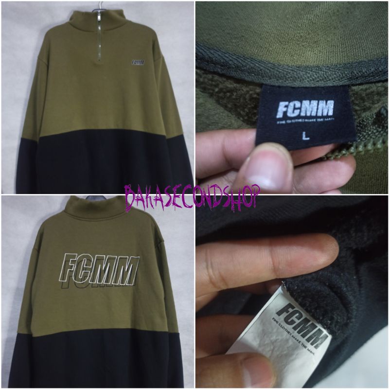 FCMM halfzip crewneck (not kirsh mahagrid lmc romantic crown covernat )