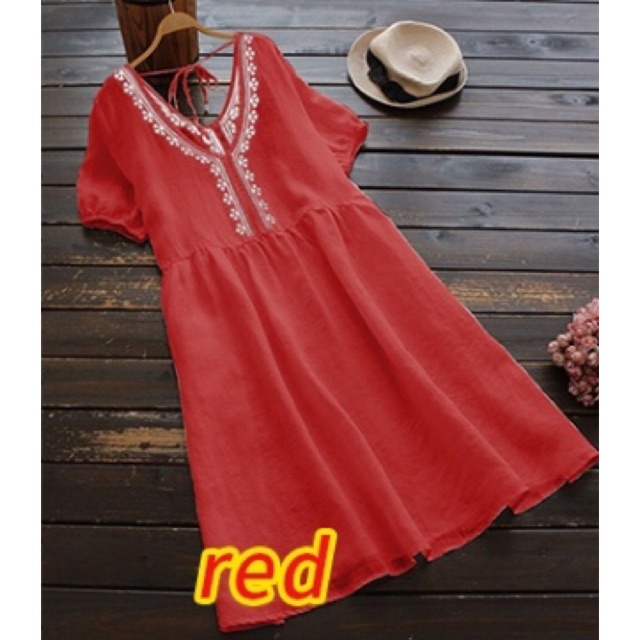 Plus Size ZANZEA Women V-neck Backless Ethnic Print Casual Loose Dress