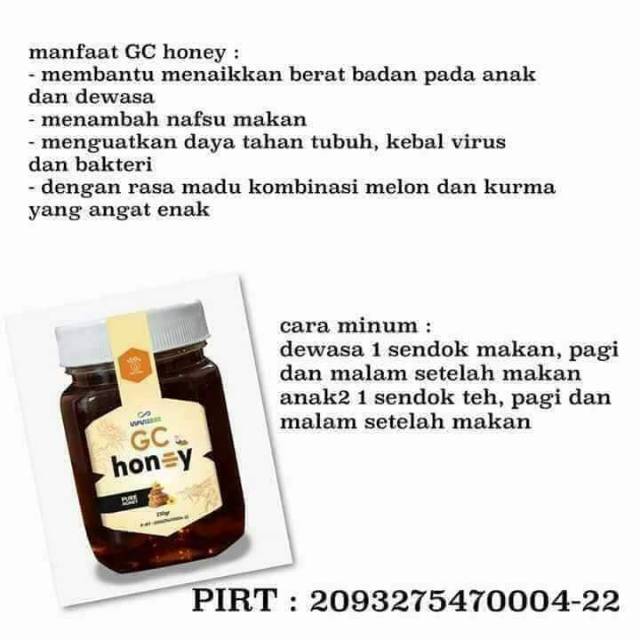 

Cg honey