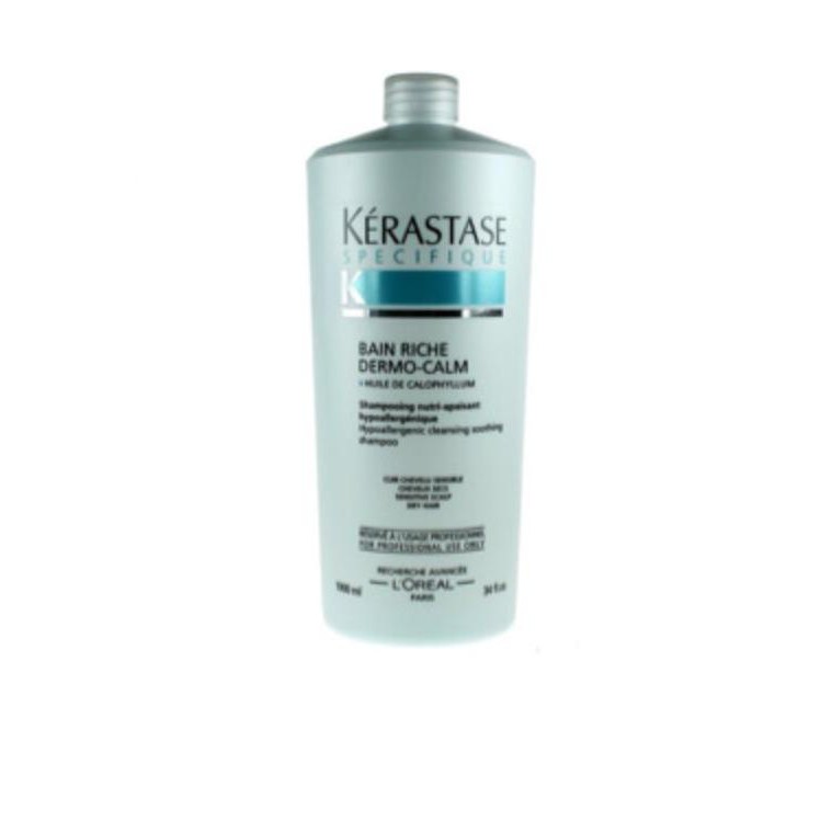 PRODUK BARU KERASTASE BAIN RICHE DERMO CALM 1L U/KULIT SENSITIF TERMURAH PROMO RAMADHAN