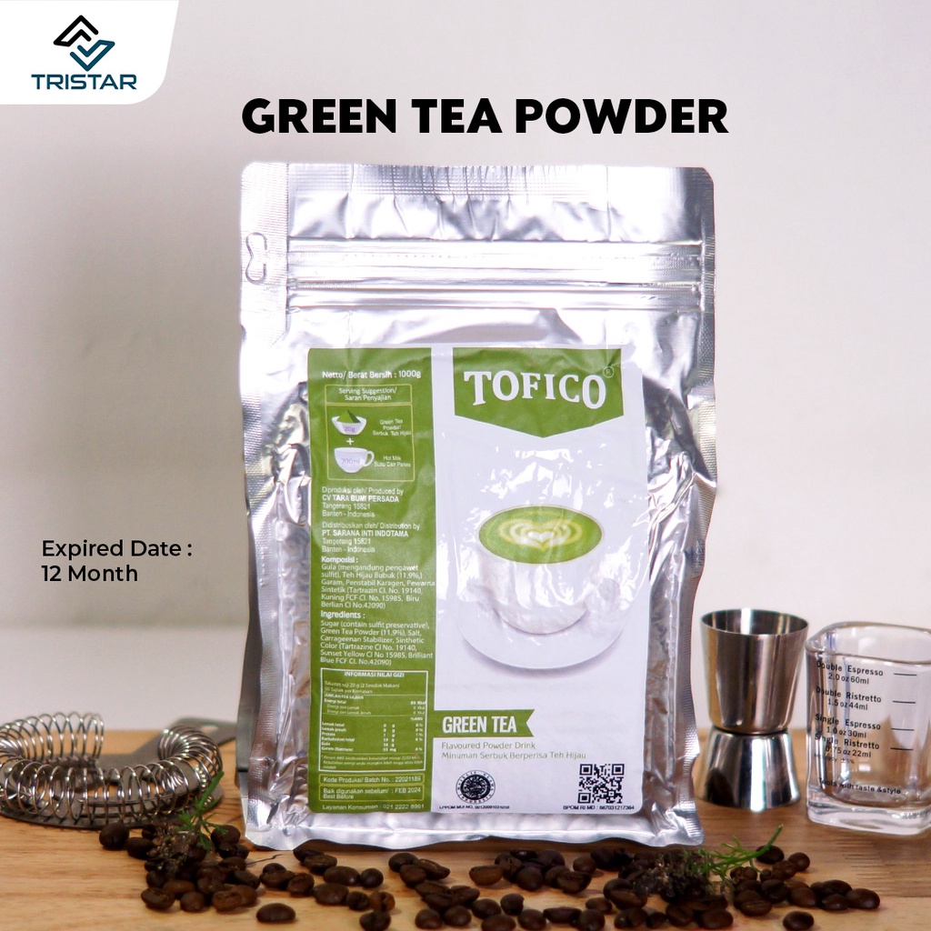 Jual TERLARIS - Bubuk Minuman Rasa Teh Hijau / Green Tea - Tofico ...