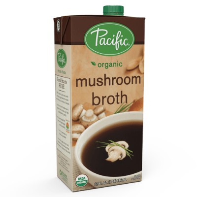 Pacific, Organic Mushroom Broth 946ml