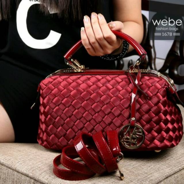 Promo murah Tas wanita WEBE BOWLING semi original impor