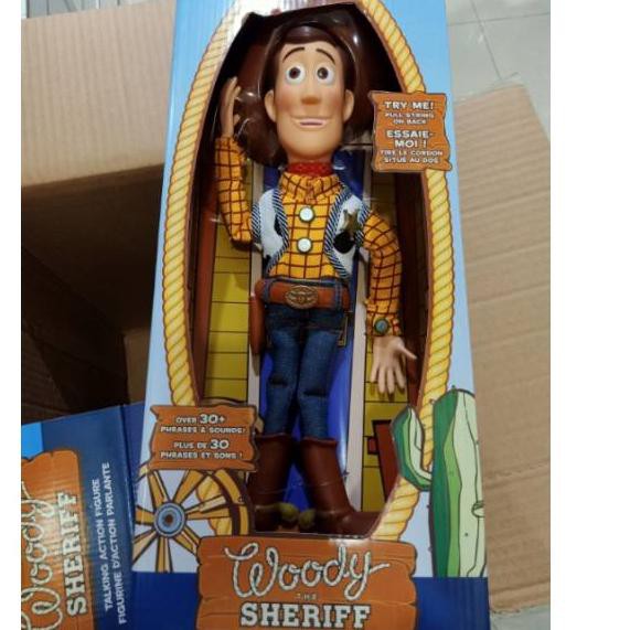 Penjualan Terbanyak -  Action Figure Talking Woody Or Jessie Disney Animated Toy Story