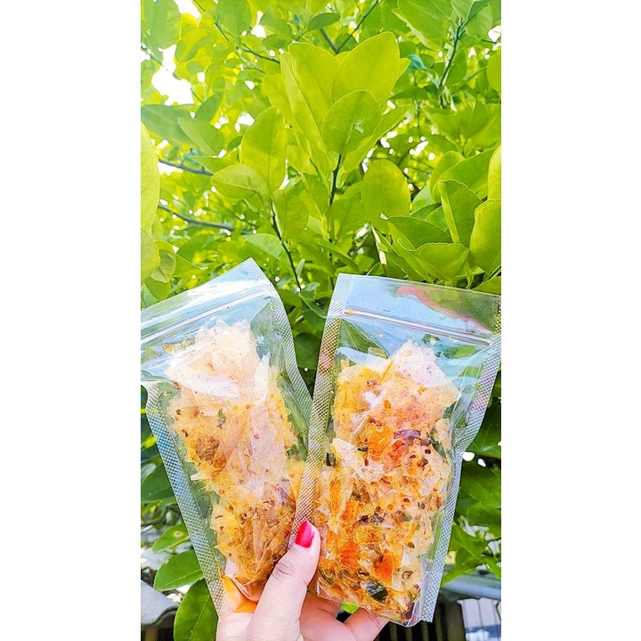 

Kripca (keripik kaca) pedas daun jeruk