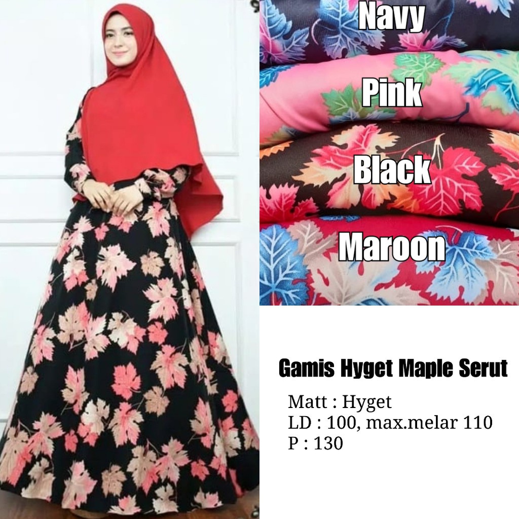 Gamis Hyget Busui Lanjutan Katalog Gamis Murah Gamis Hyget Gamis 30ribuan AH-1