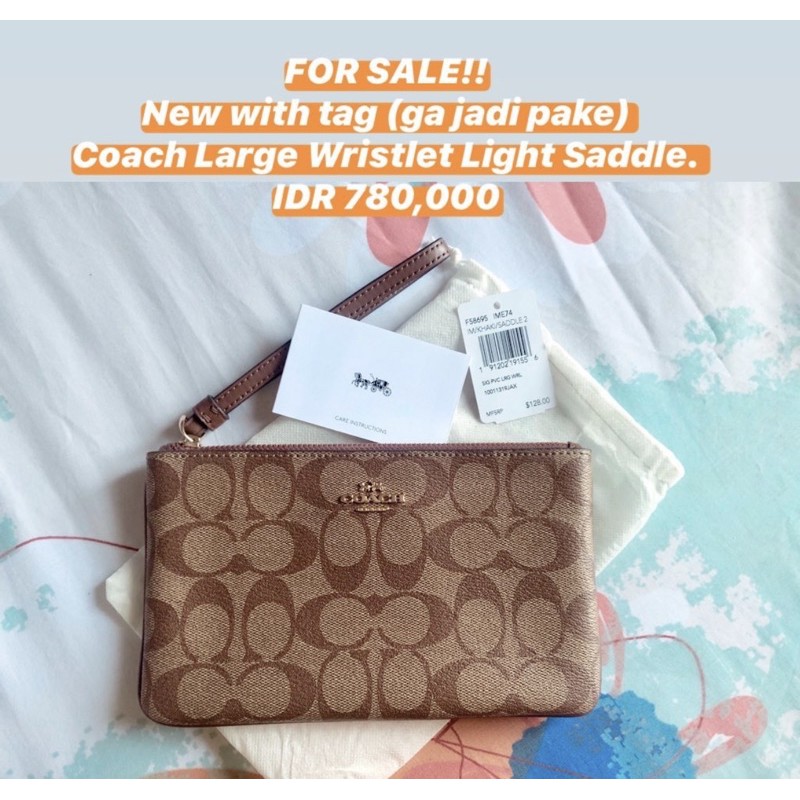 Coach Large Wristlet (NBU)