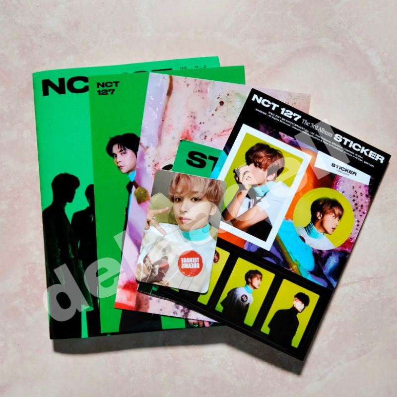 

NCT 127 STICKER STICKY VER UNSEALED HAECHAN SET