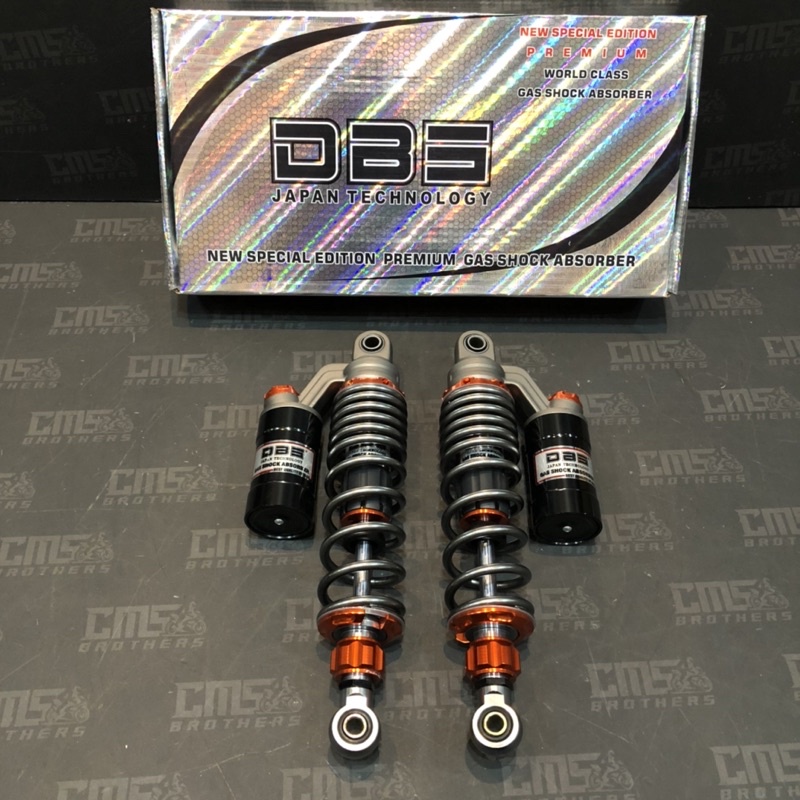Shockbreakers Sok Belakang Tabung 320mm DBS GP Series 8894 Yamaha Rx King Titanium