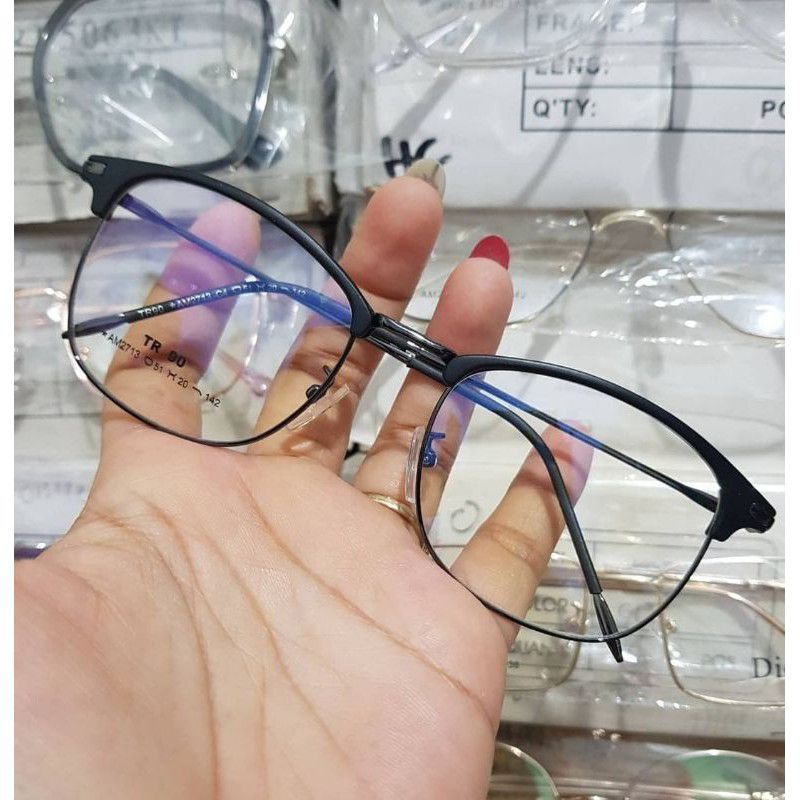 Paket kacamata photocromic~antiradiasi (bisa riques minus)q