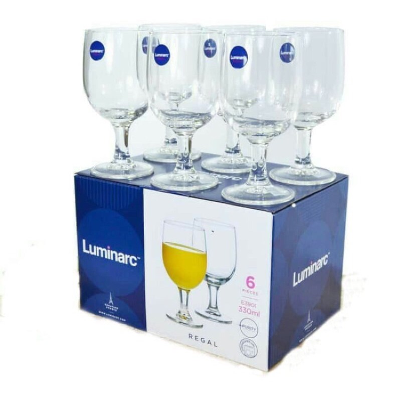 Jual Pcs Luminarc Gelas Goblet Regal Gelas Air Luminarc Shopee Indonesia