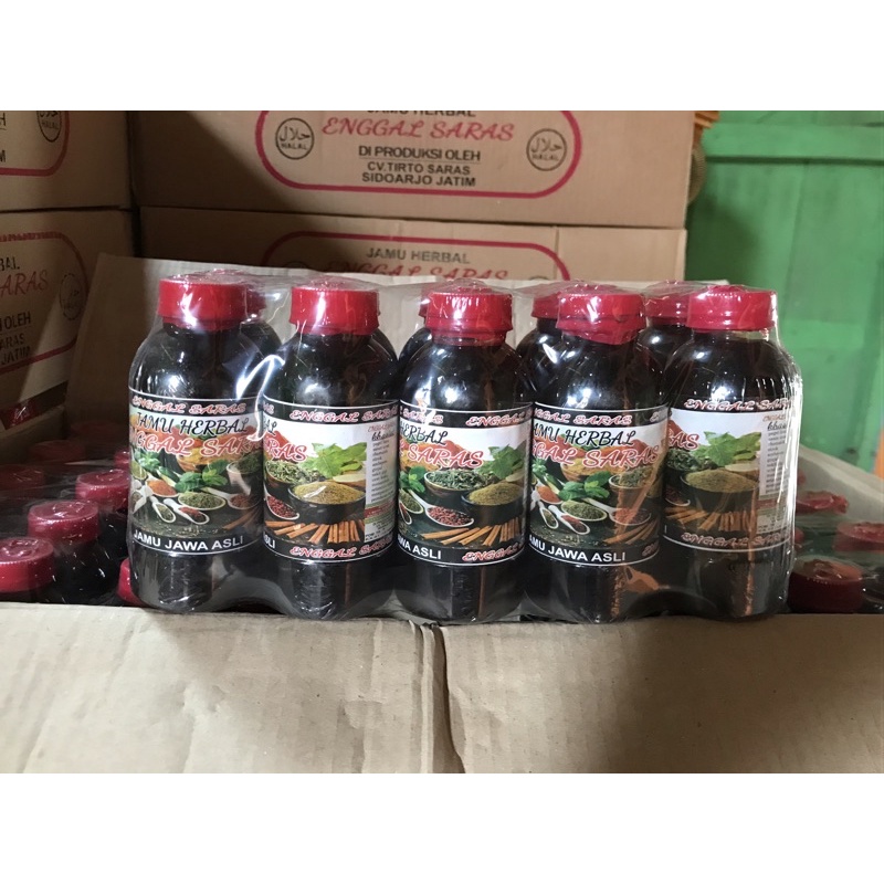 Jamu Herbal Enggal Saras per/krat (10btl)