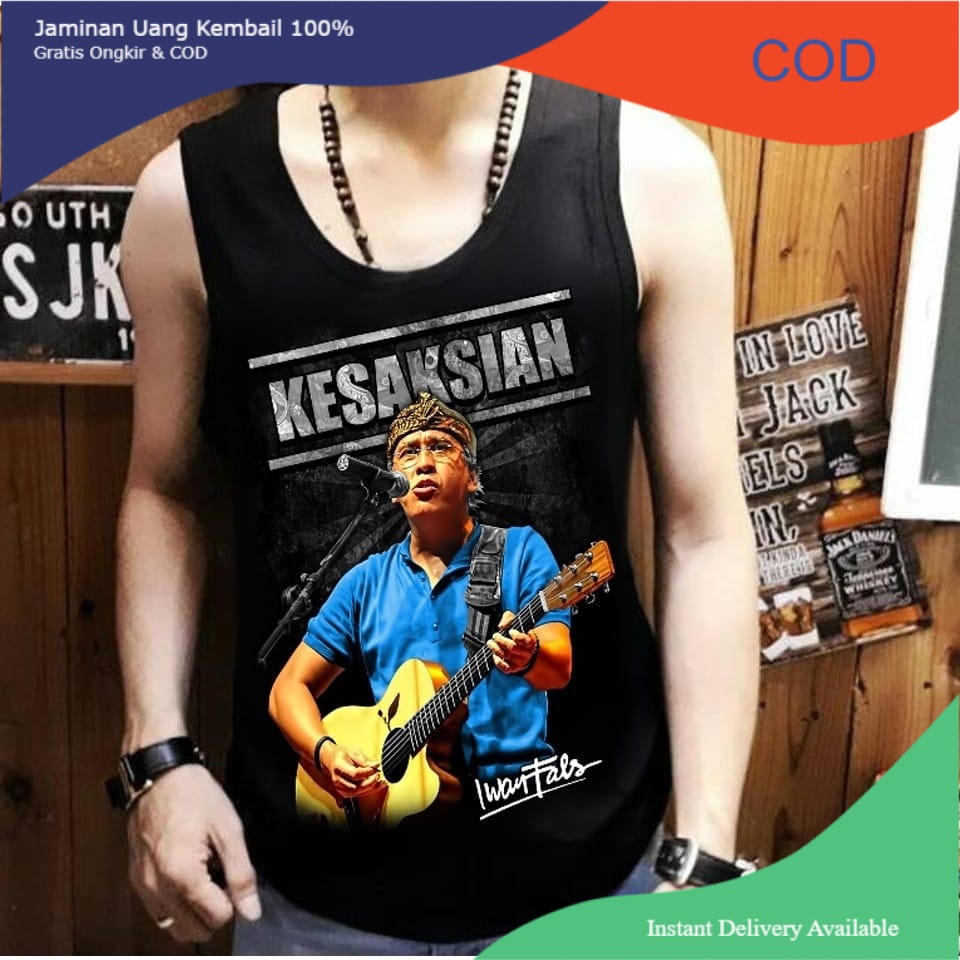 COD-singlet size M|L,XL kaos terlaris pria singlet distro usa-animos