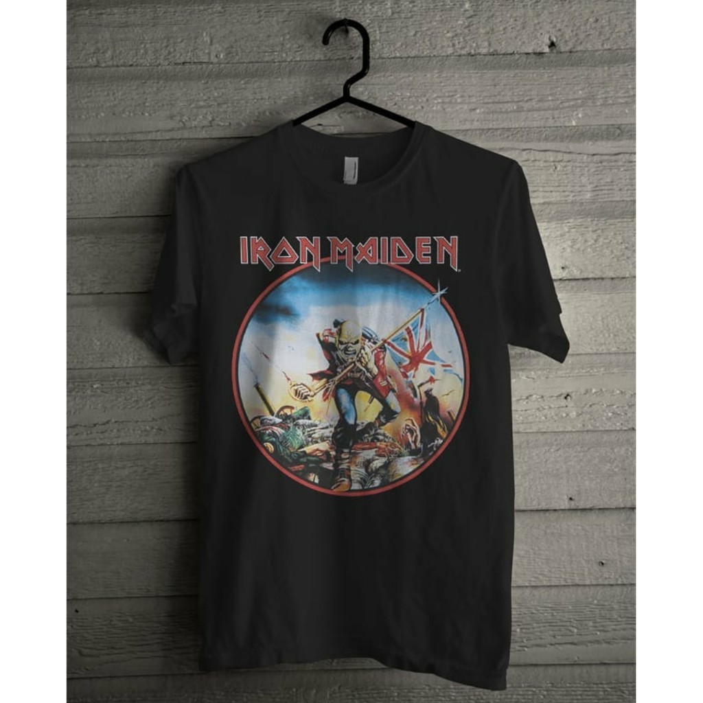 IRON MAIDEN BAND  T-Shirt - Kaos Band Music Original