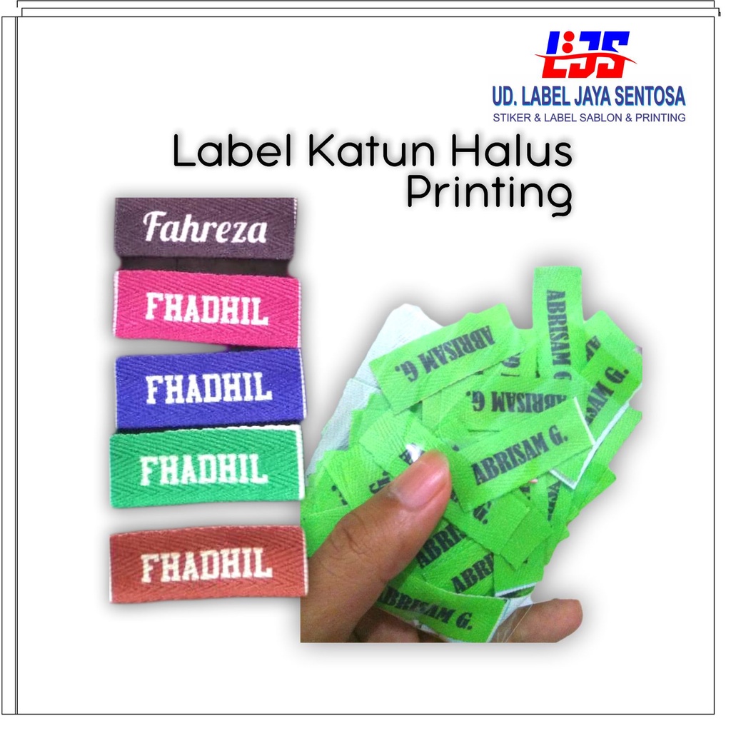 

LABEL KATUN CUSTOM FREE DESAIN