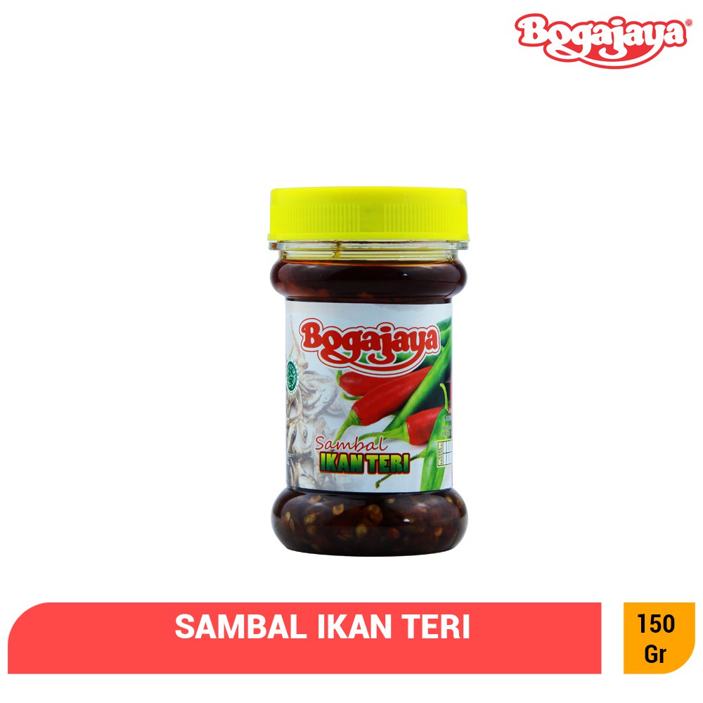 

SAMBAL IKAN TERI BOGAJAYA 135 GRAM / SAMBAL OLEH OLEH KHAS SURABAYA