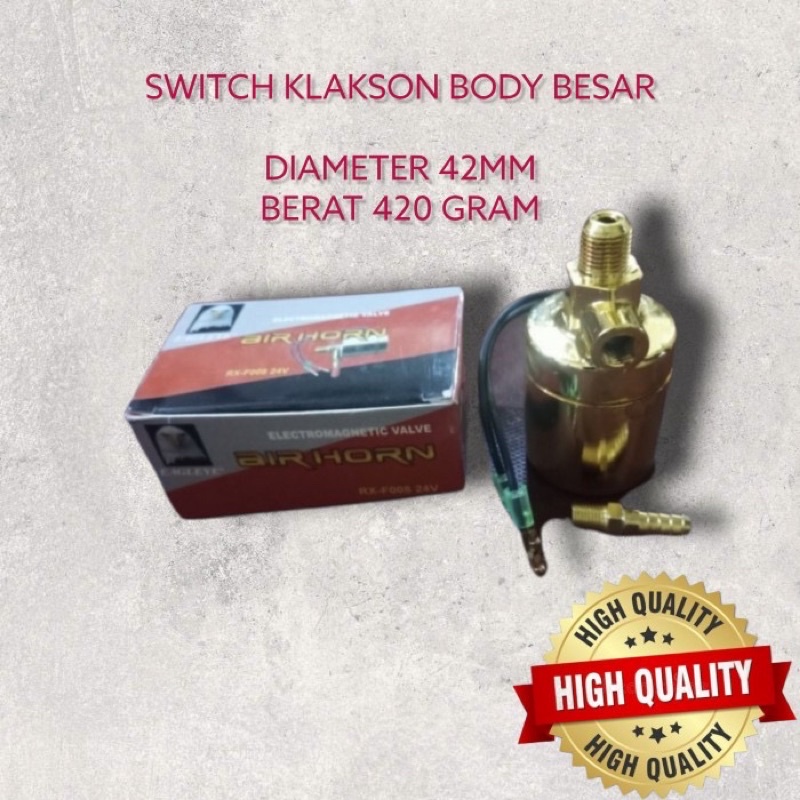 switch air horn / switch klakson angin untuk mobil truck