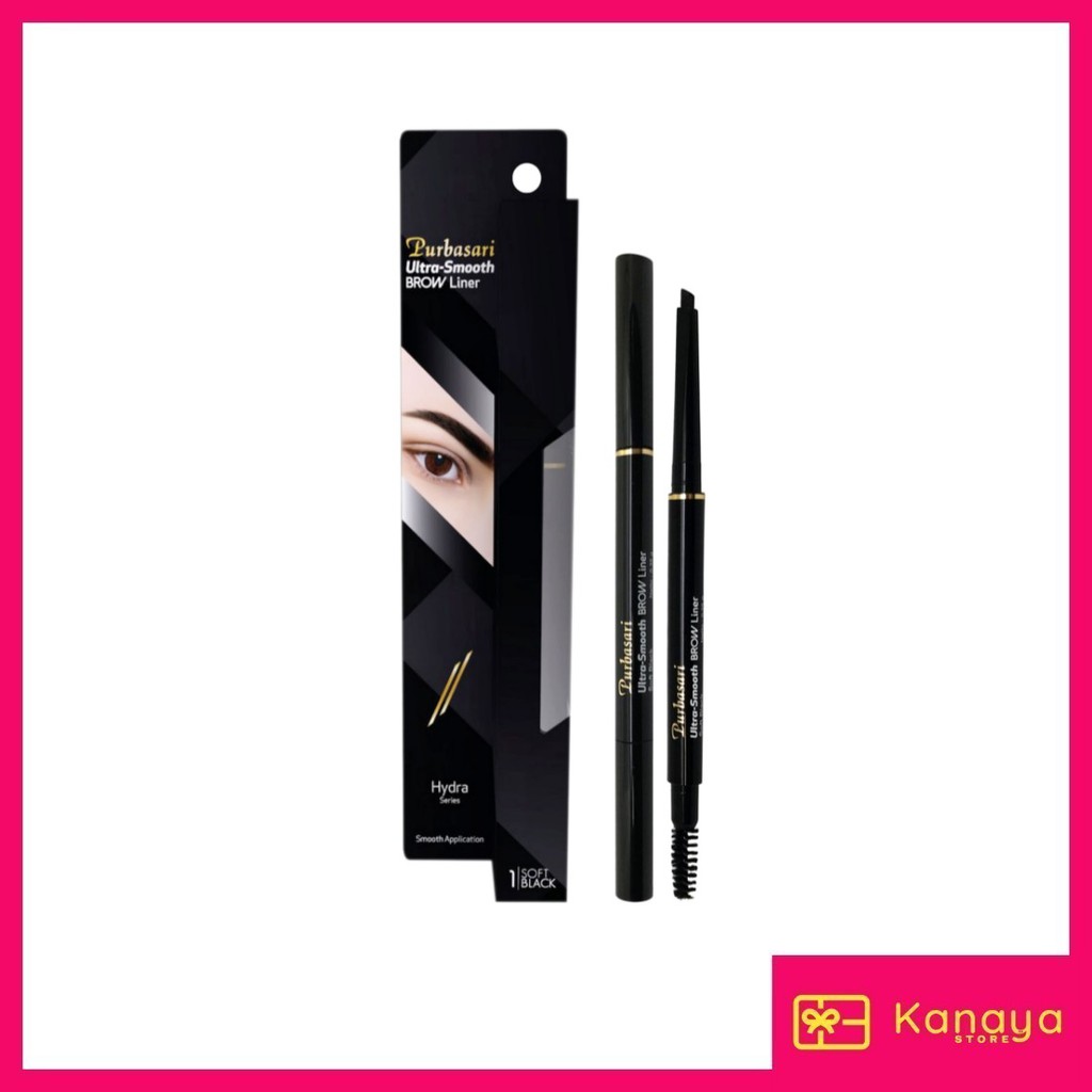 (BISA COD) Purbasari Ultra Smooth Brow Liner - Pensil Alis