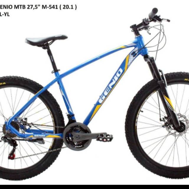 Sepeda Gunung MTB Genio M 541 27,5inch