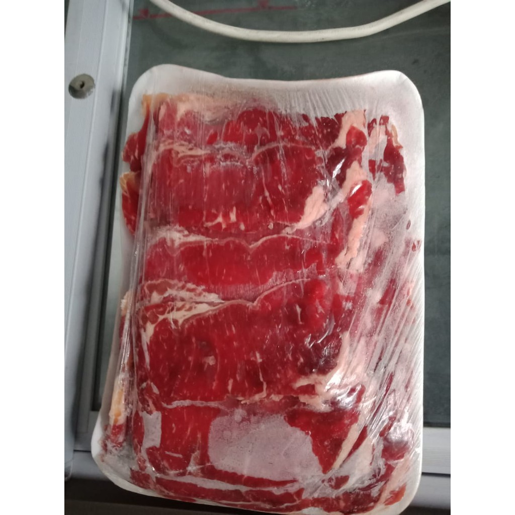 

DAGING SAPI AUSTRALIA SLICE TIPIS / SUKIYAKI / TERIYAKI @1/2 kg