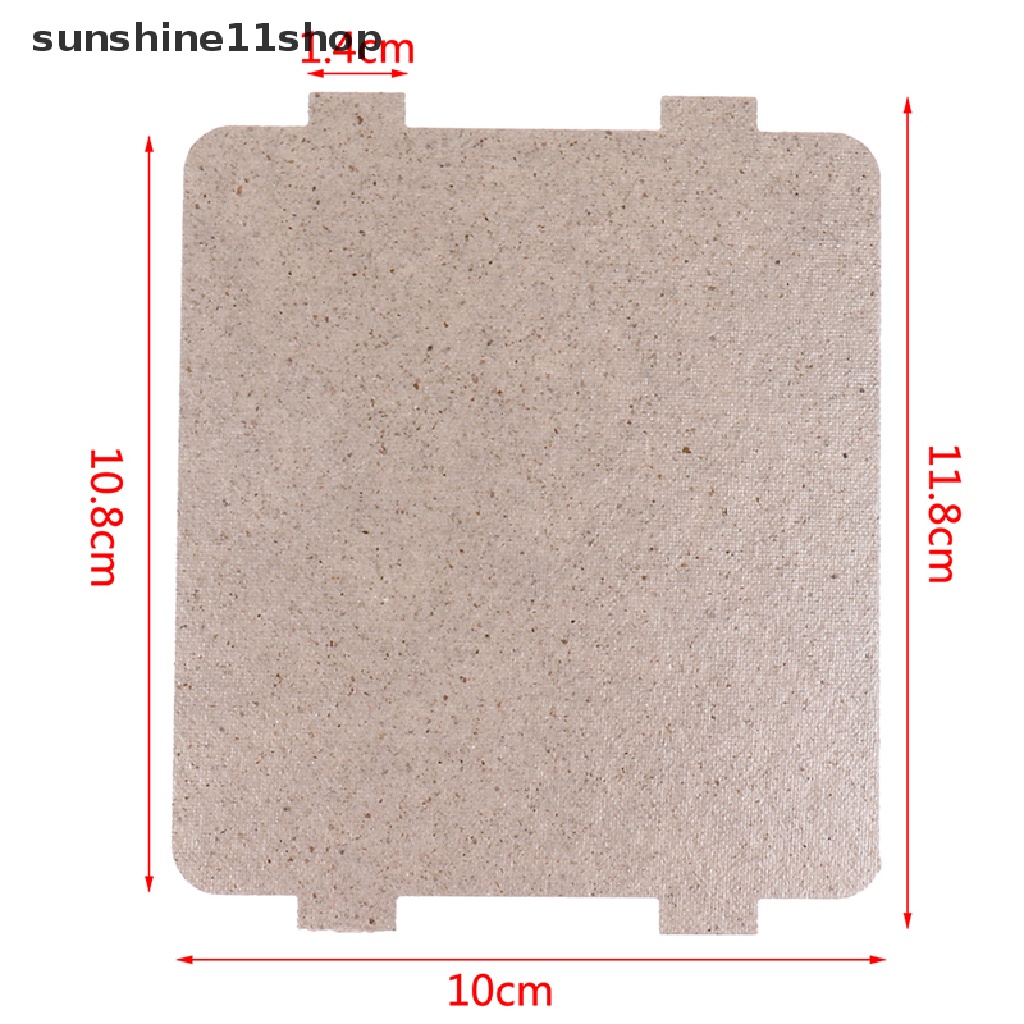 Sho 5pcs Plat Mika 11.8cm X 10cm Untuk microwave / Oven