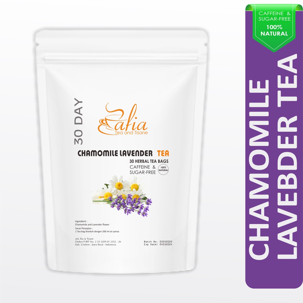 

Chamomile Lavender Tea / Teh Bunga Chamomile plus Lavender