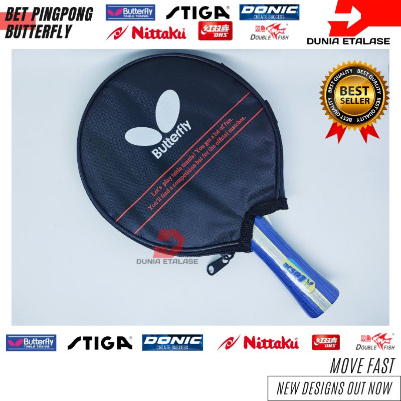 Bet / Bat / Bad Pingpong Tenis Meja Butterfly Seri 5 Standar ITTF dan PTMSI