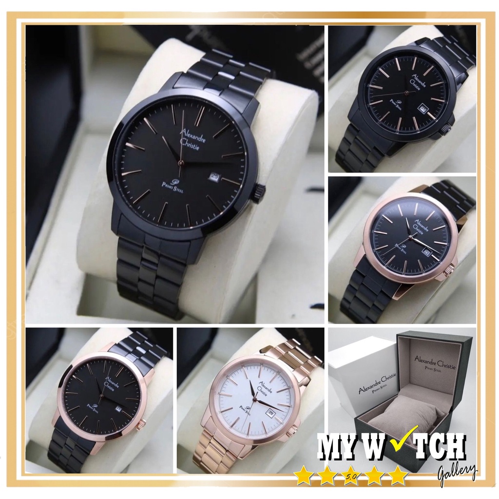 Alexandre Christie / Alexander AC 1007 MD / AC 1008 / AC 1027 MD/ 1028 MD /1026 MD/1025 ME Pria Jam 
