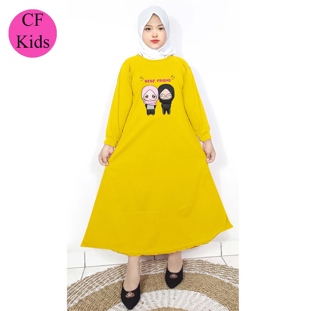 Gamis Anak Perempuan DTF Best Friend CF Kids