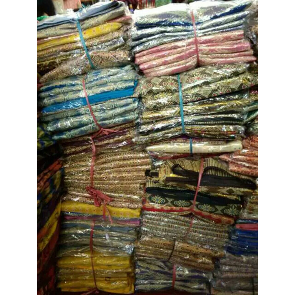 Hot Deal  kain songket thailand/bahan songket thailand  Terbaru