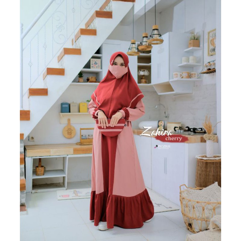 OPEN PO ZAHIRA GAMIS SYARI BY MOZBUE