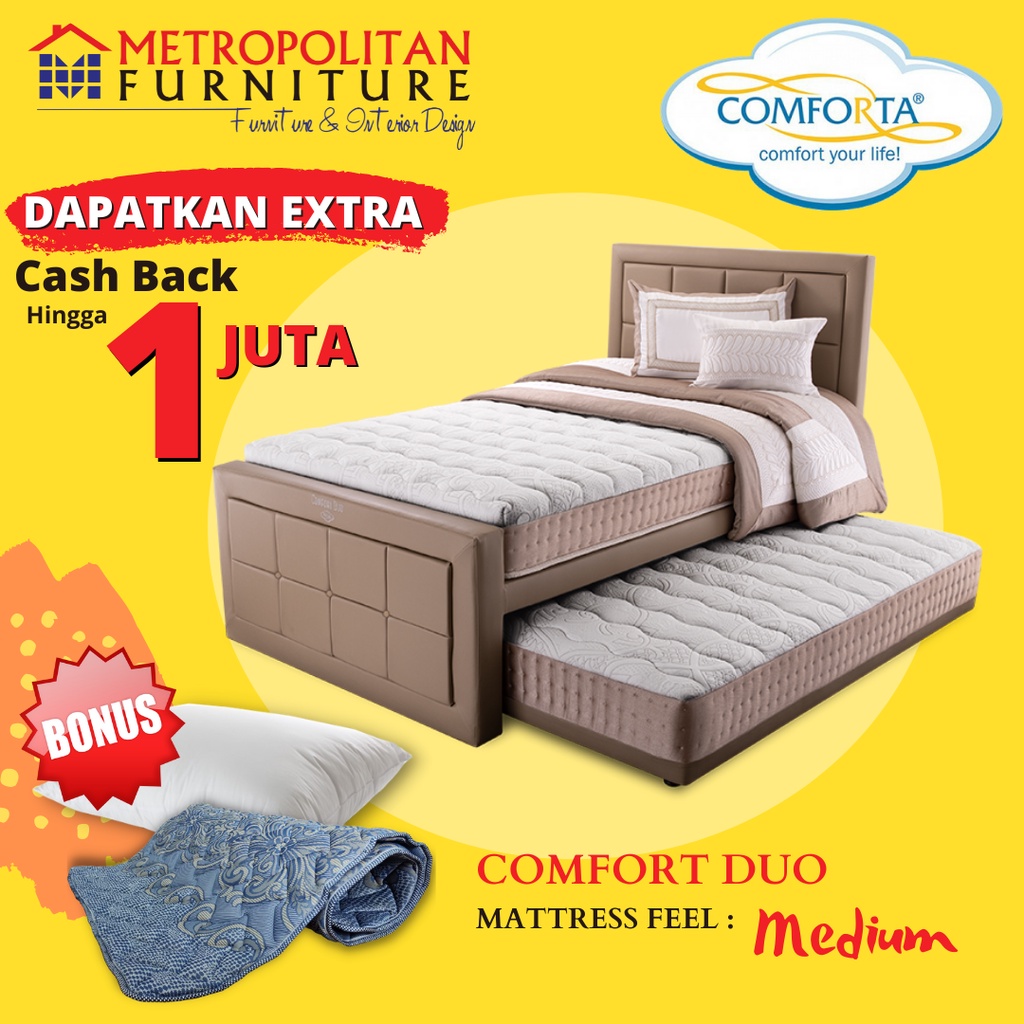 Kasur Comforta Comfort Duo (3 in 1) Full Set