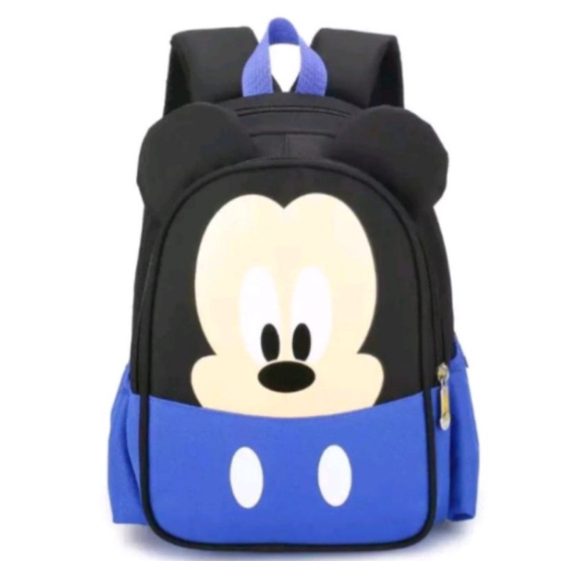 DAEYBAG-TAS RANSEL ANAK PAUD/TK/SD MOTIP PRINT MUKA MICKY MOUSE