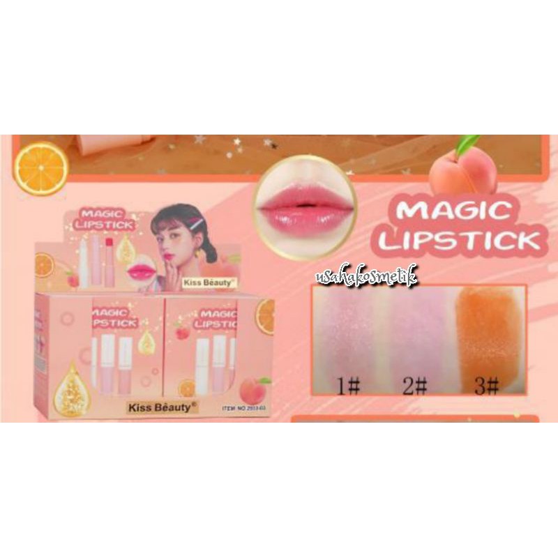 PROMO 1PAK ISI 3PCS SEGEL LIPSTIK MAGIC 3WARNA/LIPSTICK NO.2933